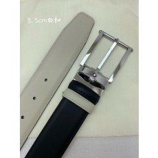 몽블랑 비즈니스 캐주얼 탑 레이어 소가죽 벨트 001-219549