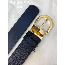 몽블랑 소 가죽 핀 버클 비즈니스 캐주얼 벨트 001-219563