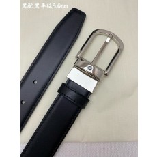몽블랑 수입 소 가죽 비즈니스 캐주얼 벨트 001-219568