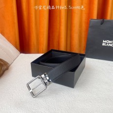 몽블랑 남성 수입 소가죽 벨트 001-219570