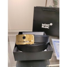 몽블랑 남성 자동 벨트 블랙 001-219574