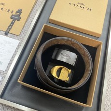 COACH 코치 교체형 버클 로고 벨트 3.5cm 001-219598