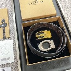 COACH 코치 시그니처 벨트 교체형 버클 3.5cm 001-219601