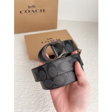 코치 3.7cm 더블 버클 벨트 001-219604