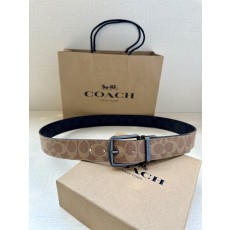 COACH 양면 스포츠 칼프스킨 벨트 3.7cm 001-219610