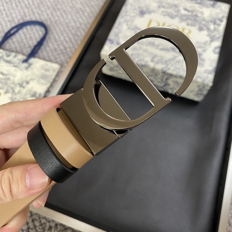디올 Dior 여성용 가죽 벨트 패션 벨트 001-219639