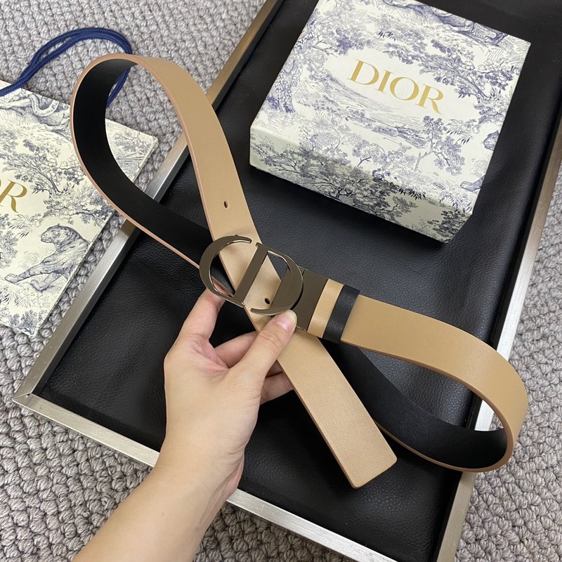 디올 Dior 여성용 가죽 벨트 패션 벨트 001-219639