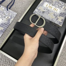 디올 DIOR 클래식 CD 버클 소 가죽 벨트 001-219672