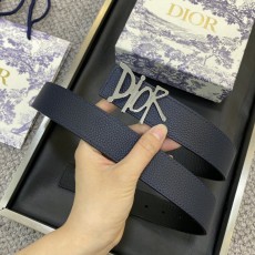디올 DIOR 클래식 CD 버클 소 가죽 벨트 001-219682