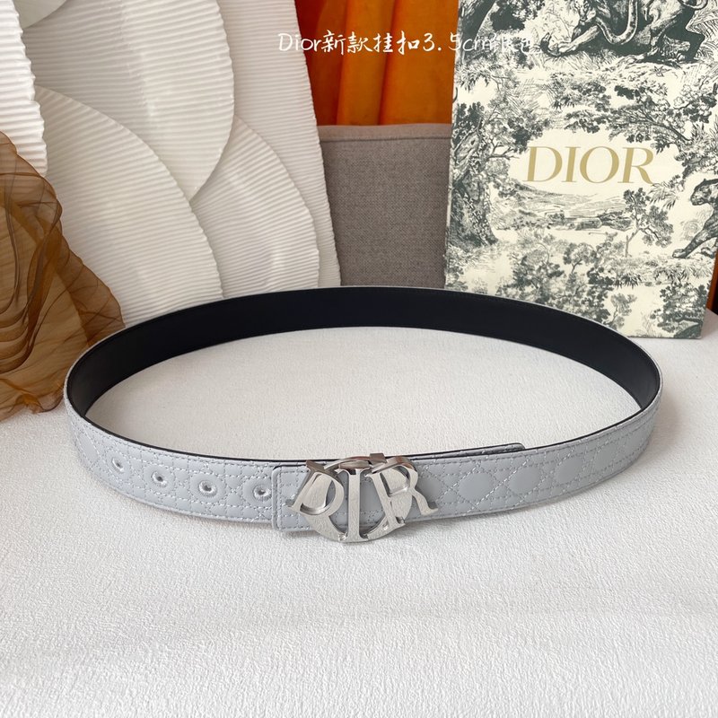 디올 Dior 클래식 엠보스 가죽 벨트 001-219703
