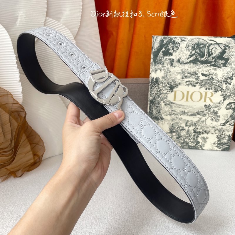 디올 Dior 클래식 엠보스 가죽 벨트 001-219703