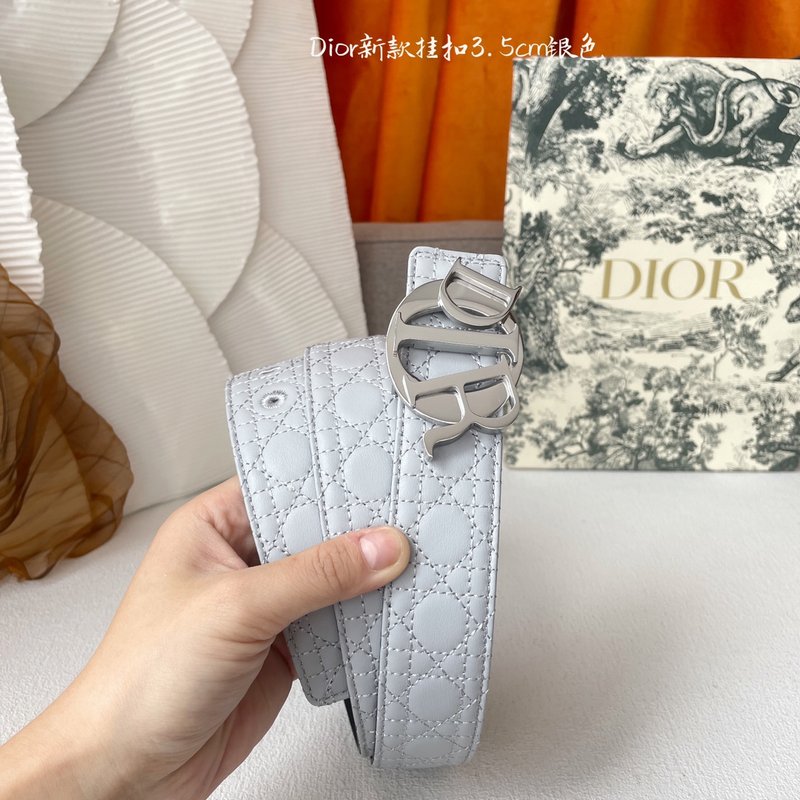 디올 Dior 클래식 엠보스 가죽 벨트 001-219703