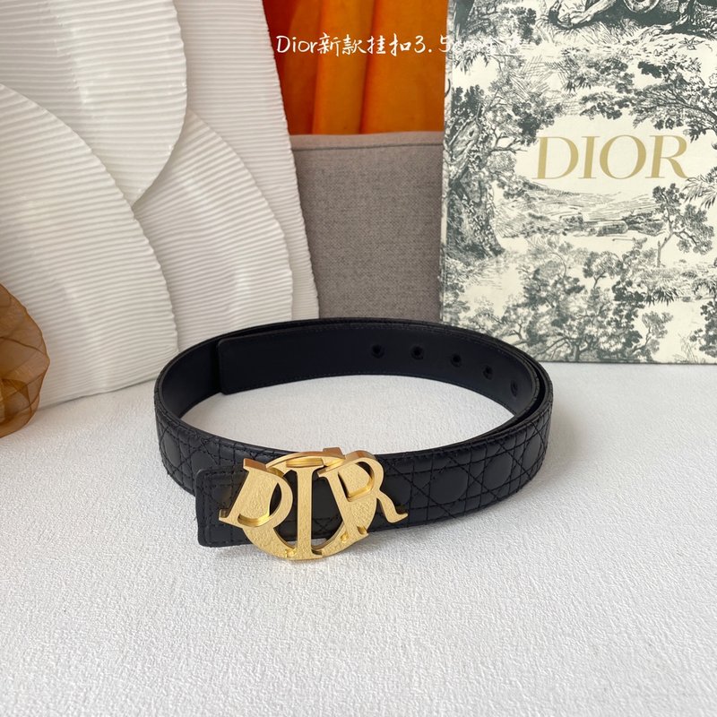 디올 Dior 클래식 엠보싱 가죽 벨트 001-219704