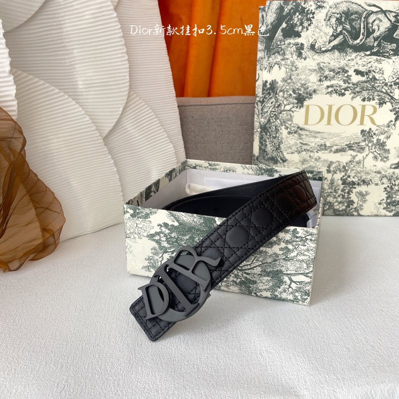 디올 Dior 클래식 엠보스 벨트 이탈리아 소가죽 001-219705