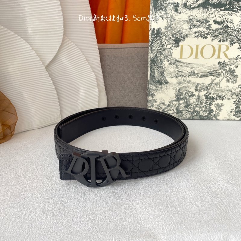 디올 Dior 클래식 엠보스 벨트 이탈리아 소가죽 001-219705