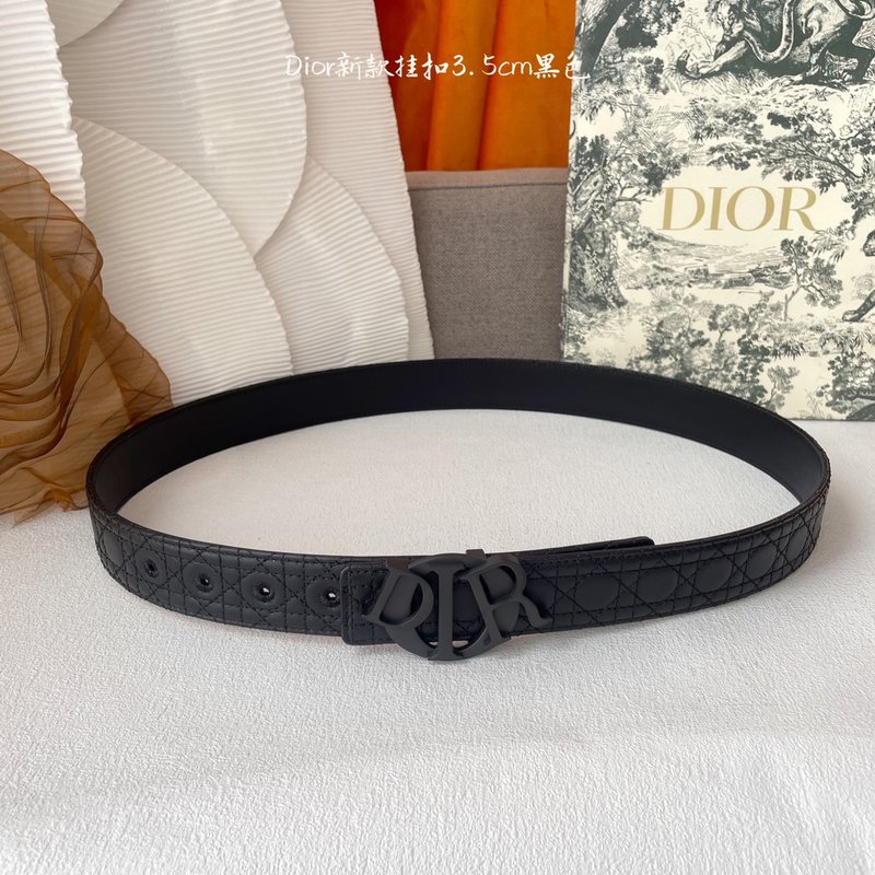 디올 Dior 클래식 엠보스 벨트 이탈리아 소가죽 001-219705