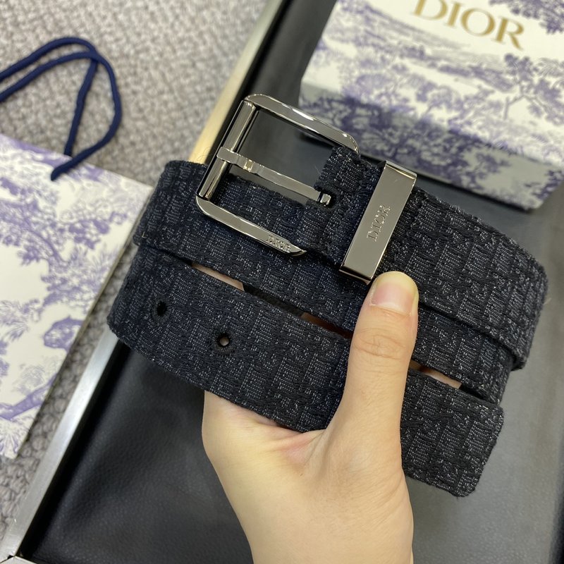 디올 DIOR 클래식 CD 버클 소 가죽 벨트 001-219706
