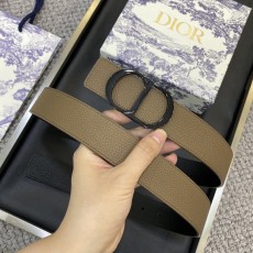 디올 DIOR신상 스테인리스 3.5CM 소가죽 벨트 001-219711