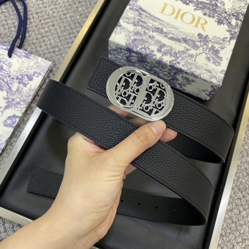 디올 DIOR 뉴 CD 버클 소 가죽 벨트 001-219715