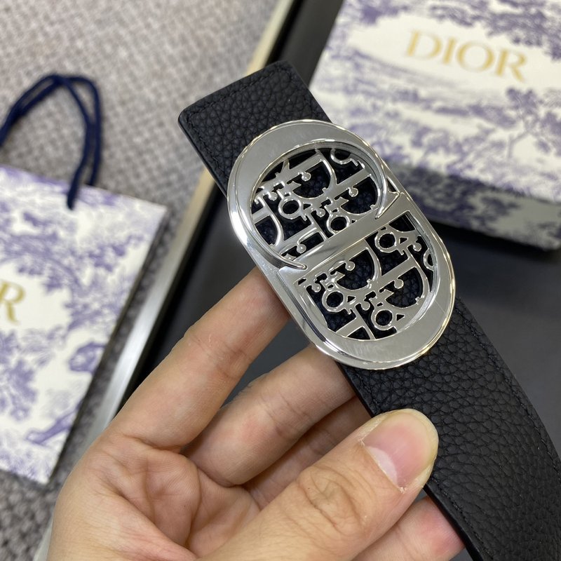 디올 DIOR 뉴 CD 버클 소 가죽 벨트 001-219715