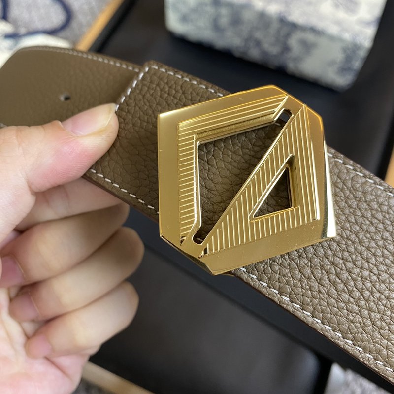 디올 Dior 신상 3.8CM 소 가죽 클래식 벨트 001-219729
