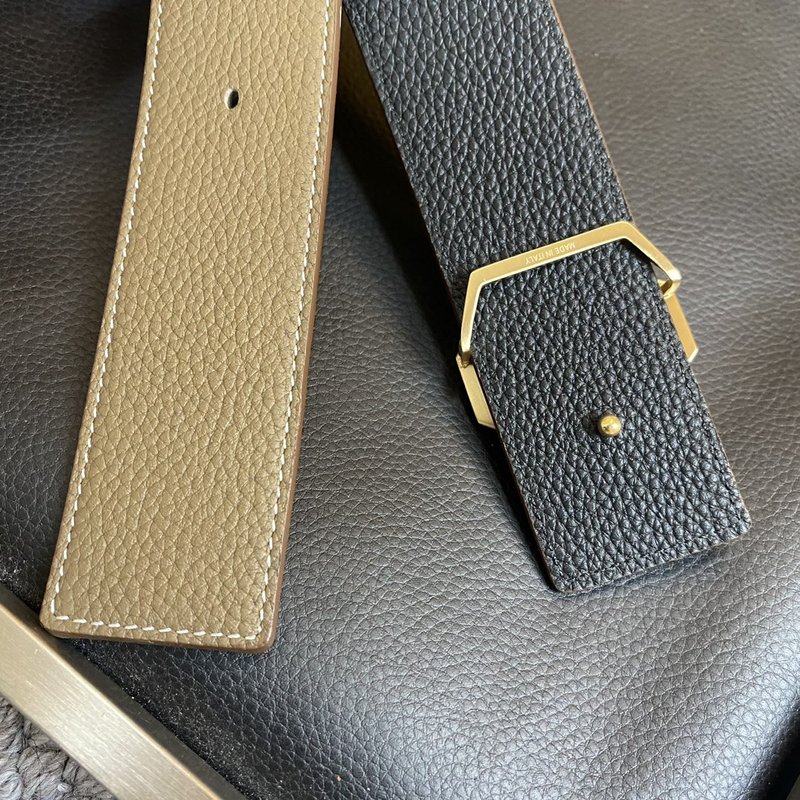 디올 Dior 신상 3.8CM 소 가죽 클래식 벨트 001-219729