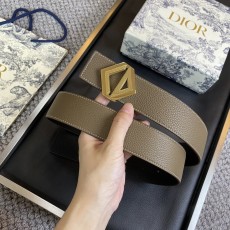 디올 Dior 신상 3.8CM 소 가죽 클래식 벨트 001-219729