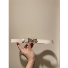 디올 DIOR 메타모르포즈 화이트 벨트 001-219737