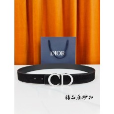 디올 스테인리스 버클 벨트 3.5cm 001-219757