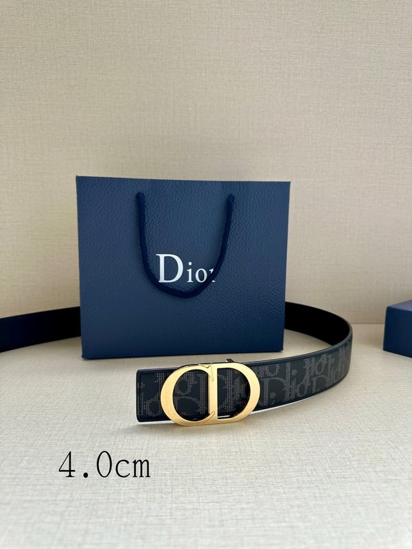 디올 40mm 양면 프린트 벨트 001-219763
