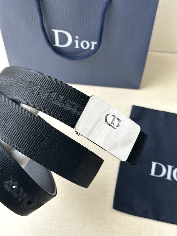Dior 블랙 골드 스테인리스 벨트 버클 001-219768