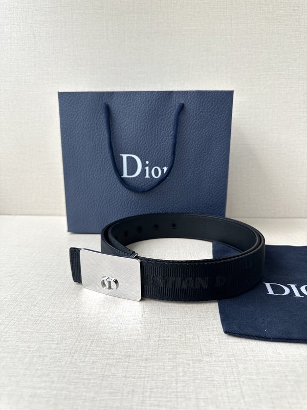 Dior 블랙 골드 스테인리스 벨트 버클 001-219768