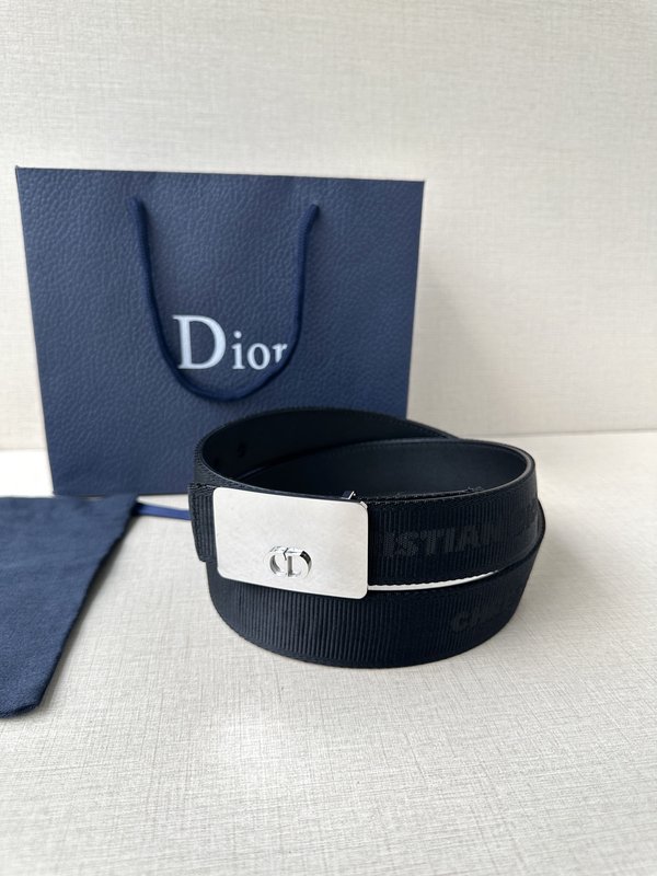 Dior 블랙 골드 스테인리스 벨트 버클 001-219768