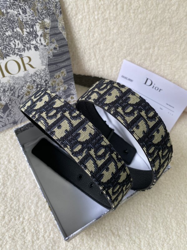 디올 DIOR 신규 스테인리스 버클 가죽 벨트 001-219780