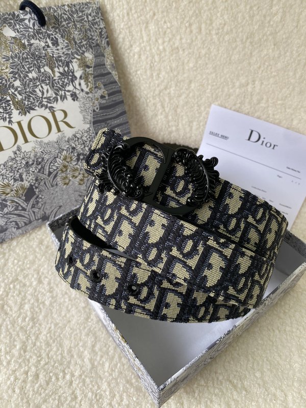 디올 DIOR 신규 스테인리스 버클 가죽 벨트 001-219780