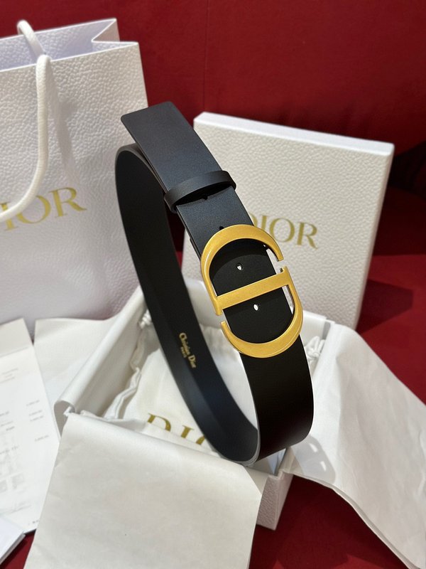 Dior 디올 새들 소 가죽 벨트 001-219783