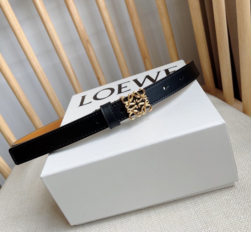 로에베 LOEWE 스무스 소 가죽 벨트 001-219847