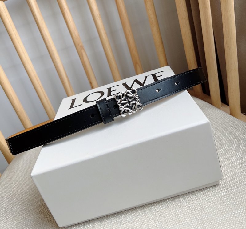 로에베 LOEWE 애너그램 자물쇠 핀 버클 벨트 001-219848