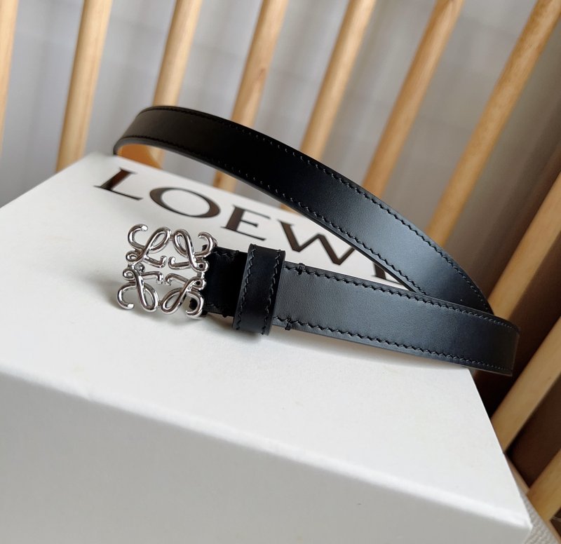 로에베 LOEWE 애너그램 자물쇠 핀 버클 벨트 001-219848