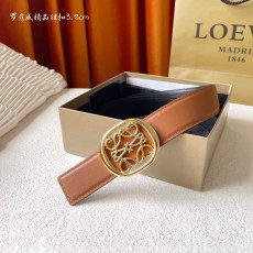 로에베 LOEWE 클래식 양면 송아지 가죽 벨트 001-219857