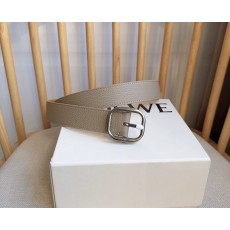 로에베 LOEWE 그레인 가죽 핀 버클 벨트 001-219869