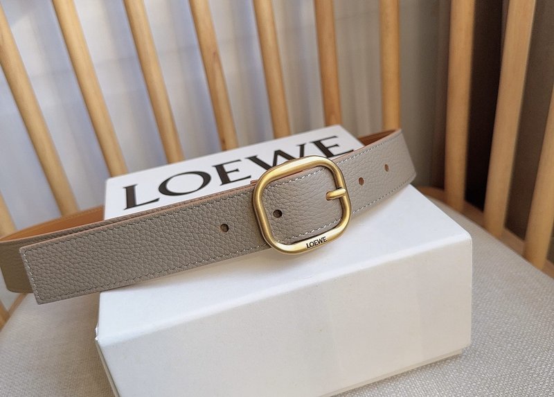 로에베 LOEWE 클래식 핀 버클 벨트 001-219870