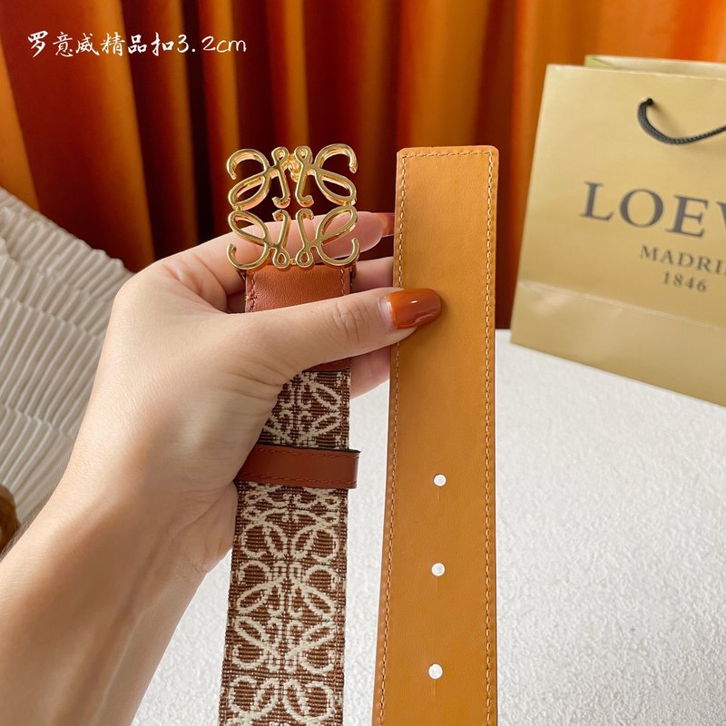 로에베 LOEWE 클래식 버클 소가죽 벨트 001-219905