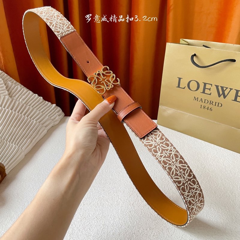 로에베 LOEWE 클래식 버클 소가죽 벨트 001-219905