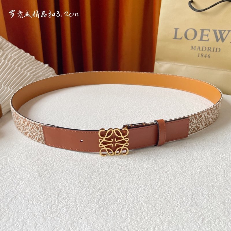 로에베 LOEWE 클래식 버클 소가죽 벨트 001-219905