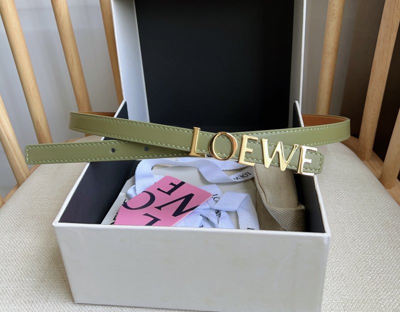 로에베 LOEWE 소가죽 금속 버클 벨트 001-219911