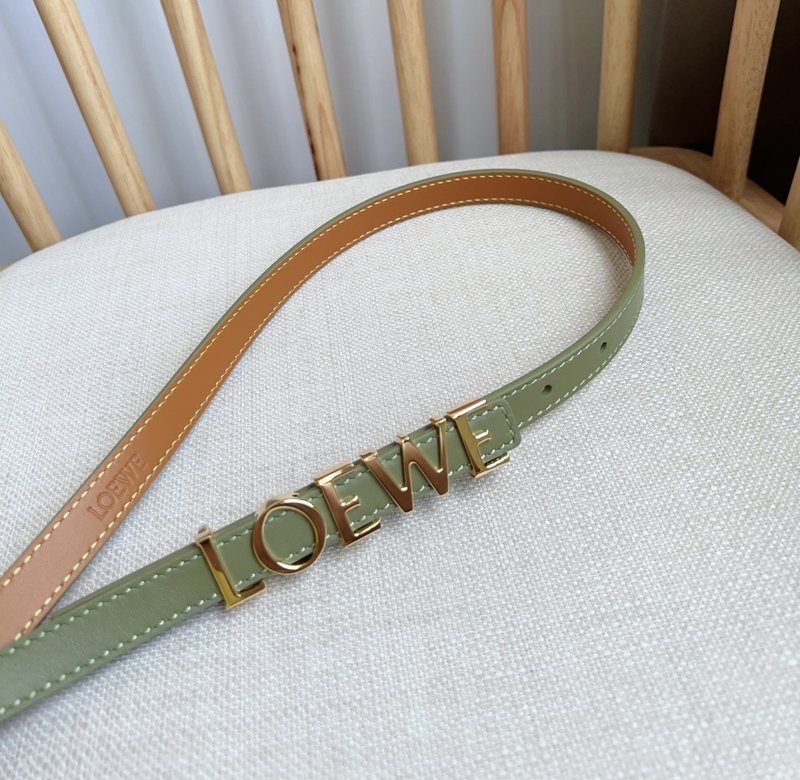 로에베 LOEWE 소가죽 금속 버클 벨트 001-219911