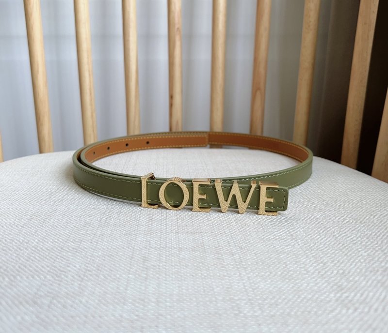 로에베 LOEWE 소가죽 금속 버클 벨트 001-219911