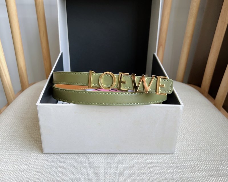 로에베 LOEWE 소가죽 금속 버클 벨트 001-219911