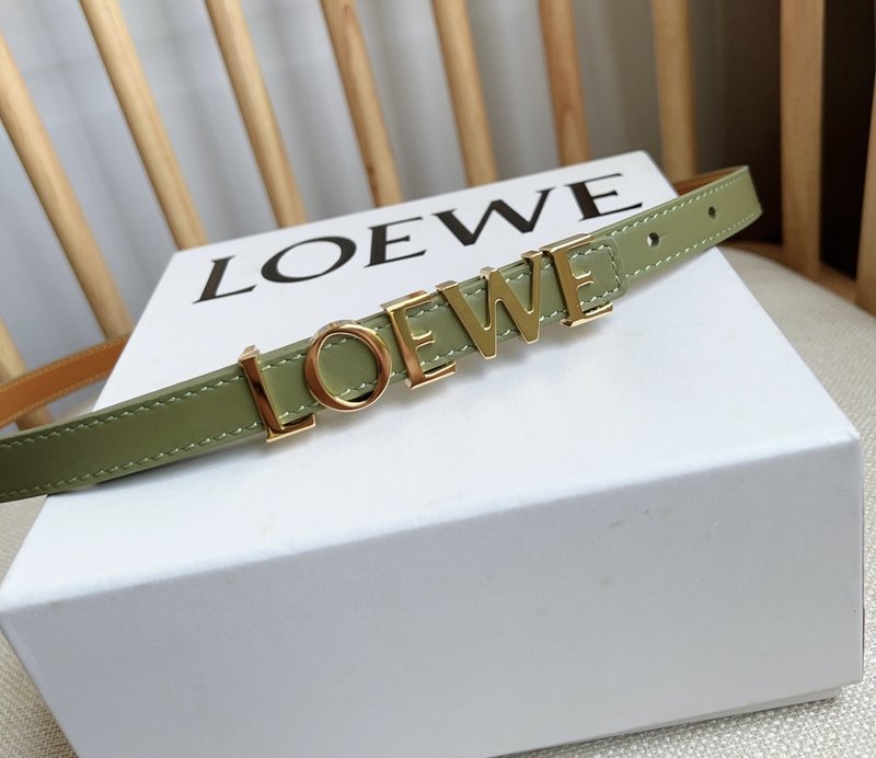로에베 LOEWE 소가죽 금속 버클 벨트 001-219911
